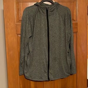 Men’s athletic zip up hoodie size L